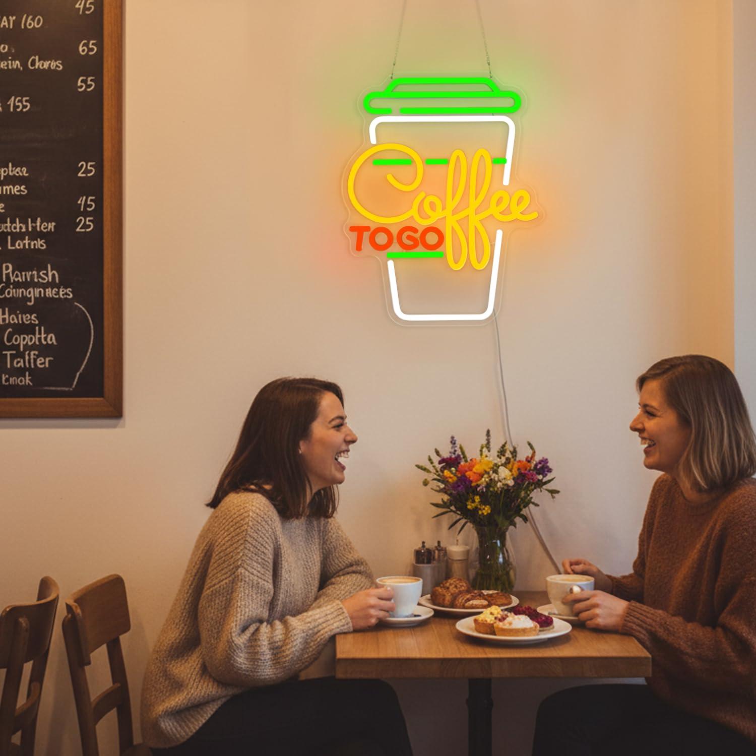 Coffee Neon Sign USB Dimmable  - Restaurant Lighting Decoration のレビューと価格