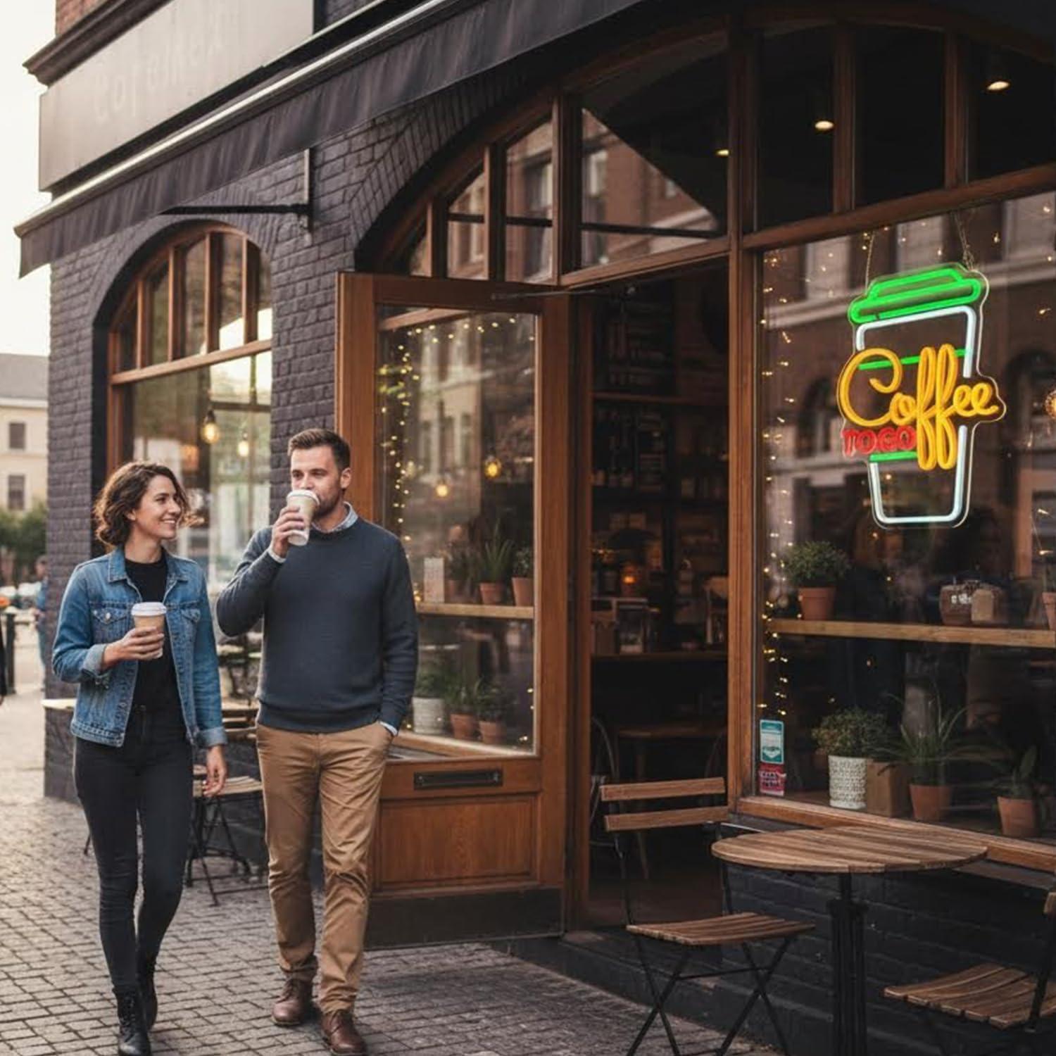 Coffee Neon Sign USB Dimmable  - Restaurant Lighting Decoration のレビューと価格