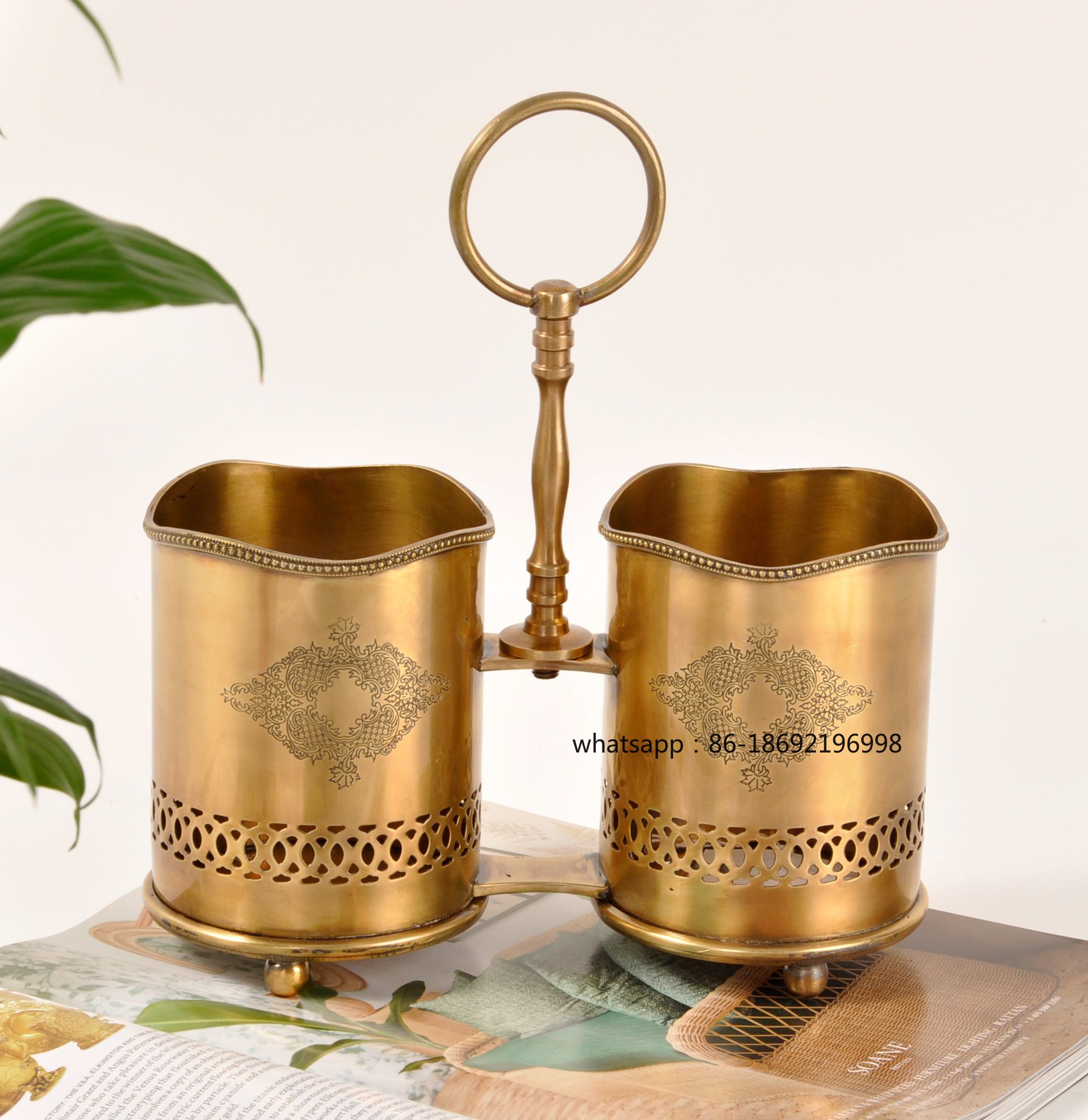 India Imported Brass Handle Cu - Decor Lighting India のレビューと価格