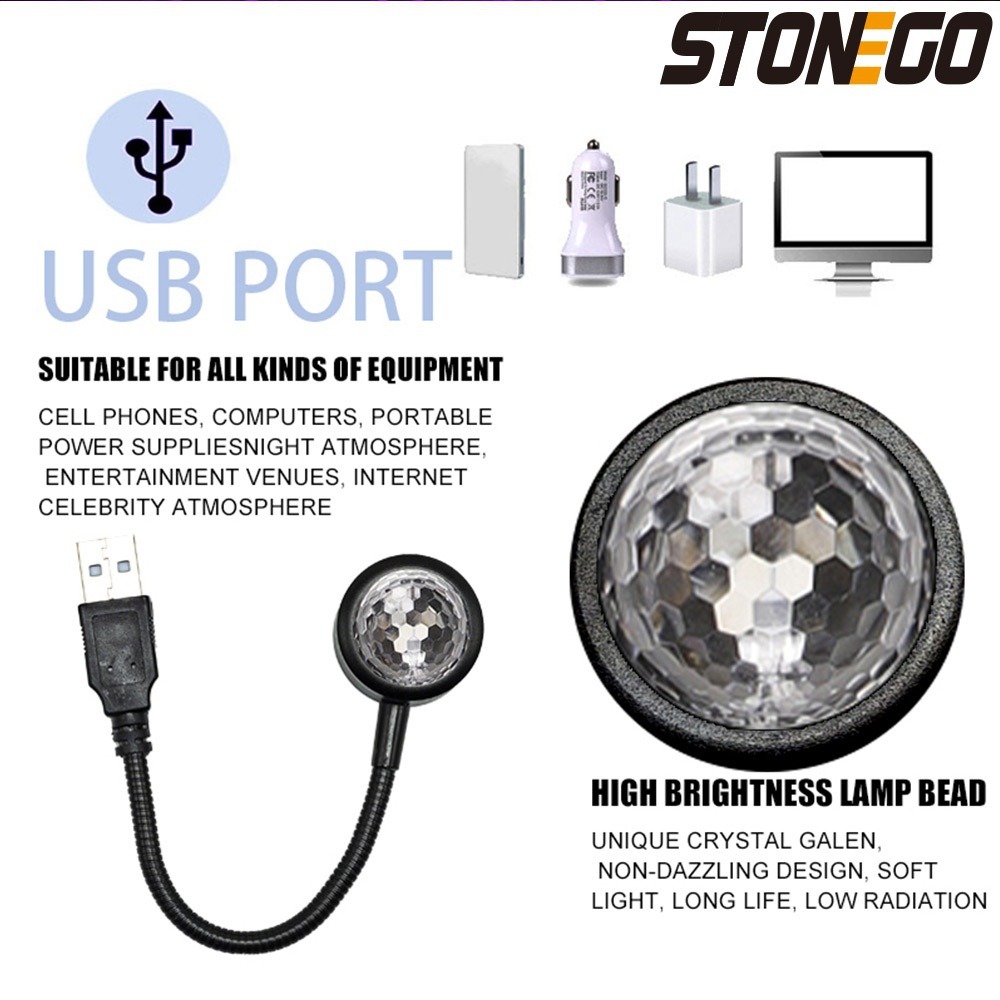 USB LED Disco Ball Light for C - Lighting Effect Home Decor のレビューと価格