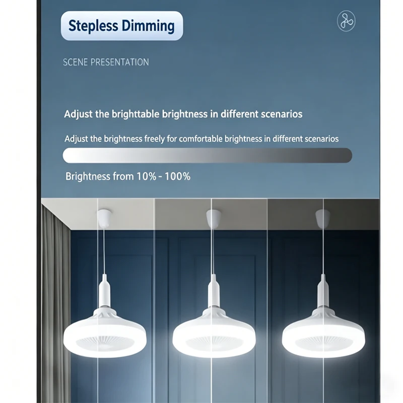 2 In 1 Ceiling Fan Lamps 3 Spe - Decor Lighting Fans のレビューと価格