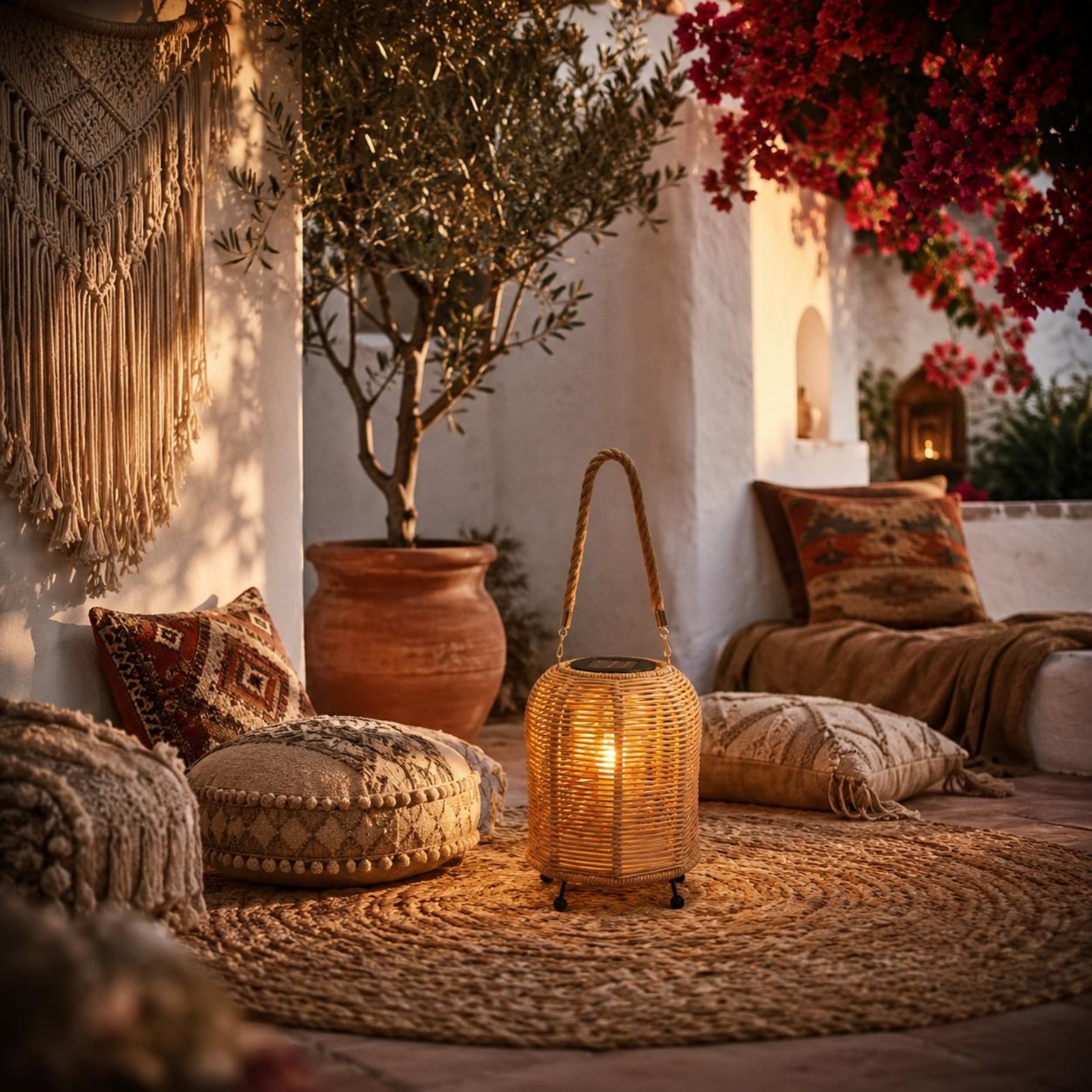 Handwoven Solar Lantern Warm L - Restaurant Lighting Decoration のレビューと価格