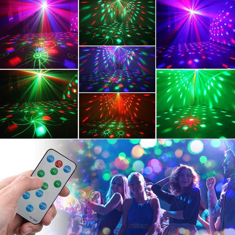 Party Lights Dj Disco Ball Lig - Lighting Effect Home Decor のレビューと価格
