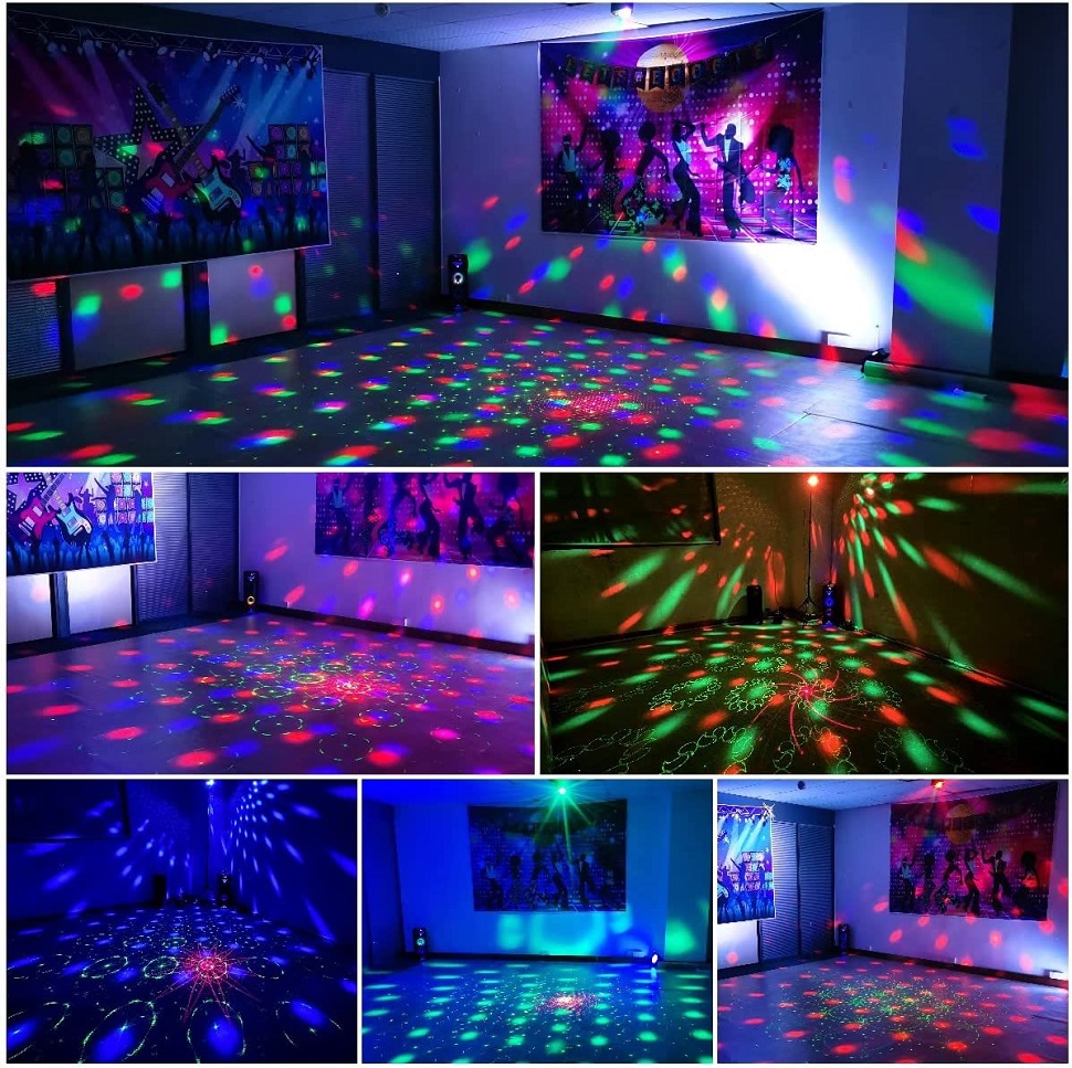 Party Lights Dj Disco Ball Lig - Lighting Effect Home Decor のレビューと価格