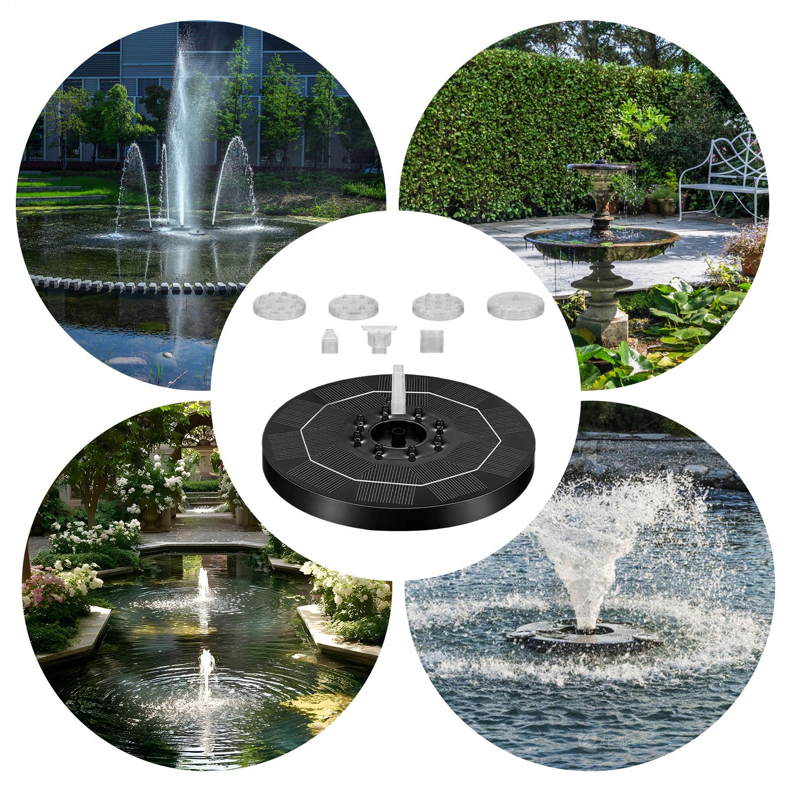 Fountain Pump Solar Adjustable - Up Lighting Decor のレビューと価格