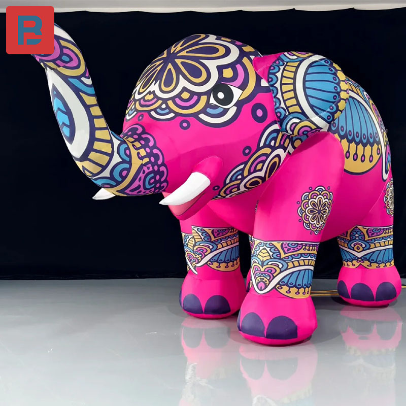 Inflatable painted Elephant Ai - Decor Lighting India のレビューと価格