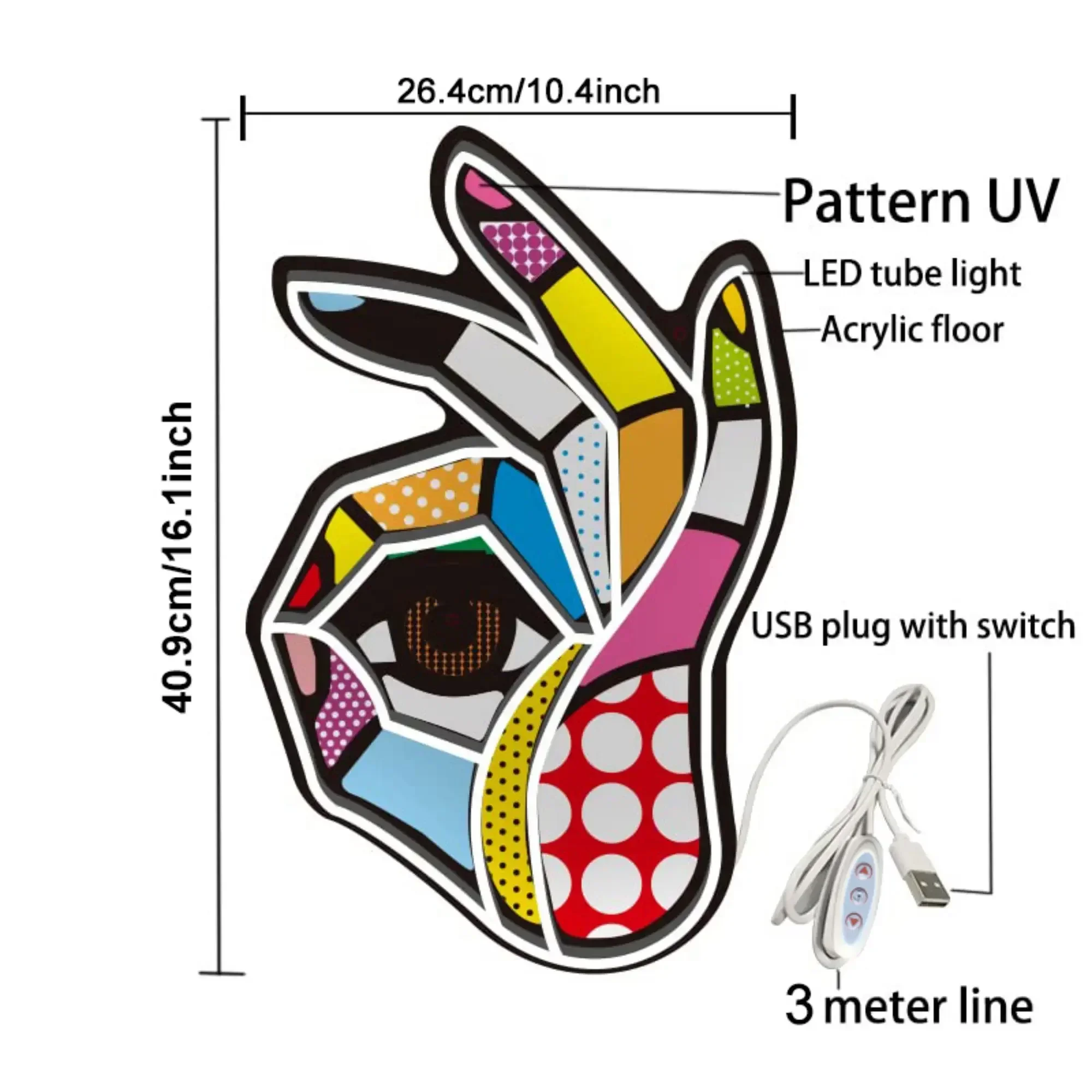 Okay Neon Sign Printed OK LED  - Ok Lighting Decor のレビューと価格