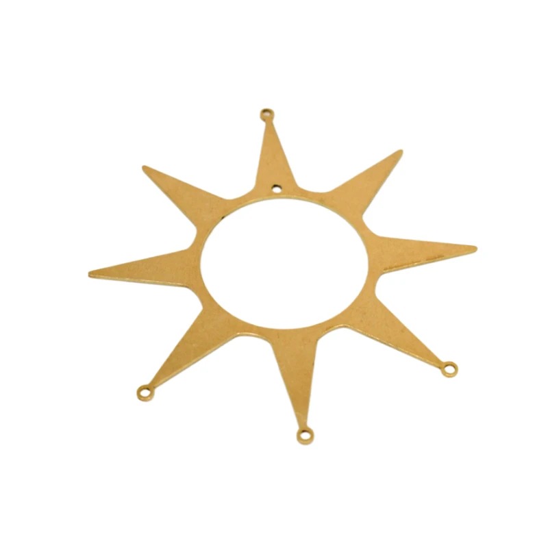 Brass Unplated Sun Pendant DIY - Pendant Lighting Christmas Decor のレビューと価格