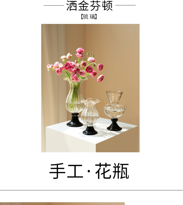 French ancient glass vase orna - Lighting Decor Living Room のレビューと価格