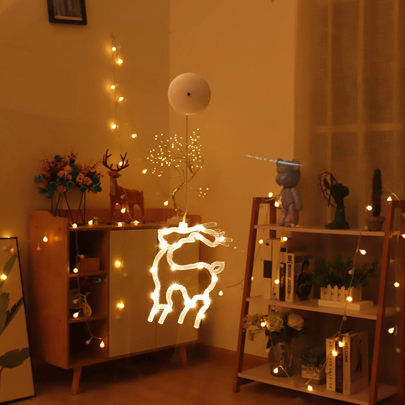 Christmas Window Hanging LED L - Pendant Lighting Christmas Decor のレビューと価格