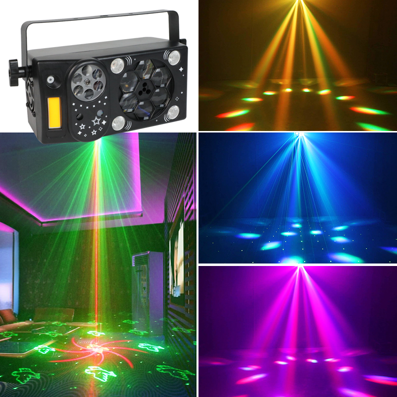HCWE LED 7 In 1 Magic Ball Par - Lighting Effect Home Decor のレビューと価格