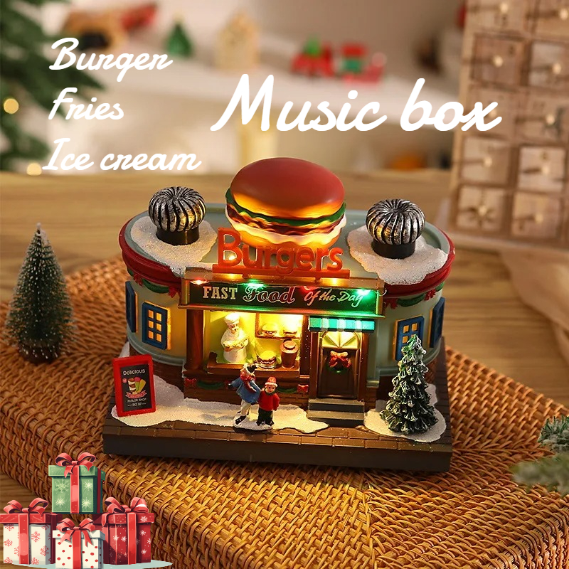 Christmas Light Up Music Box D - Lighting Decoration Ideas For Home のレビューと価格