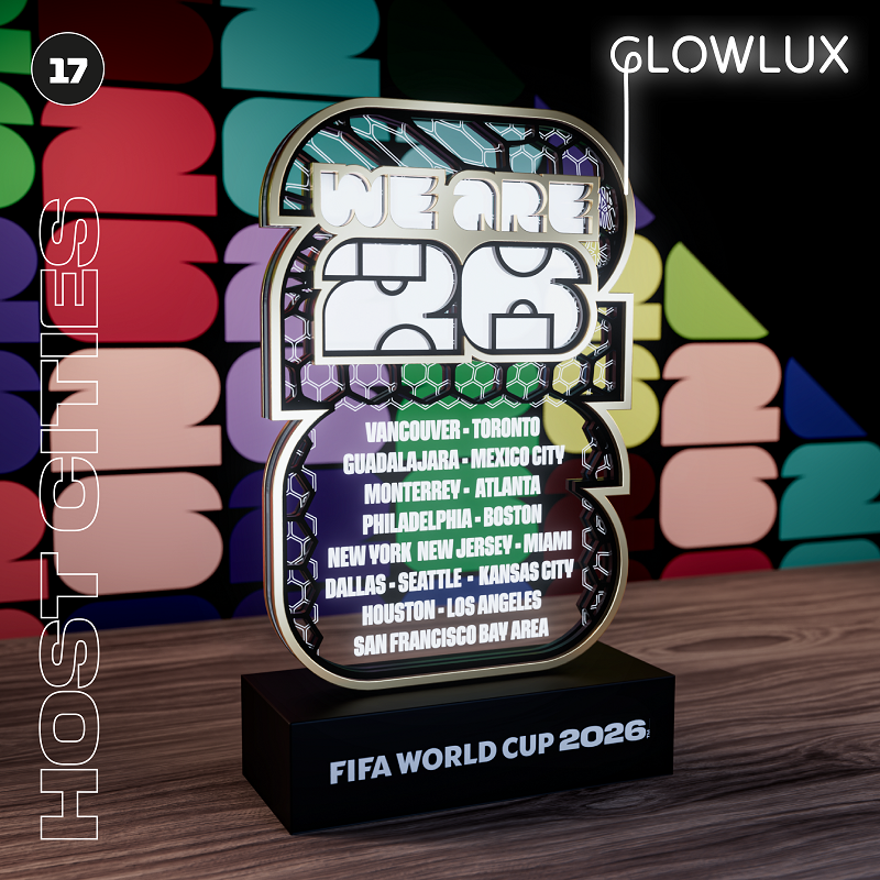 Host City FIFA World Cup 3D LE - Lighting Room Decor Items のレビューと価格