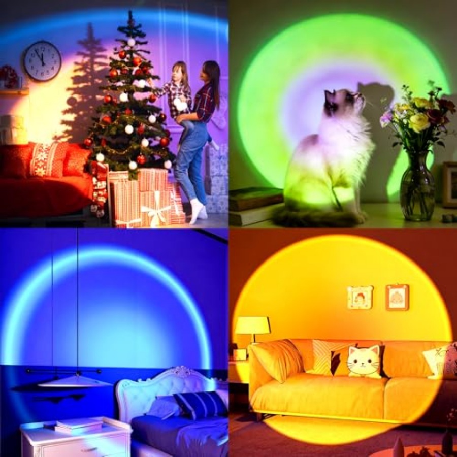 Lamp Projection Rotation LED R - Lighting Decor Living Room のレビューと価格