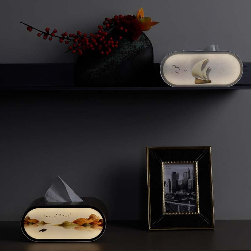 LED Night Light Tissue Box wit - Lighting Decoration Ideas For Home のレビューと価格
