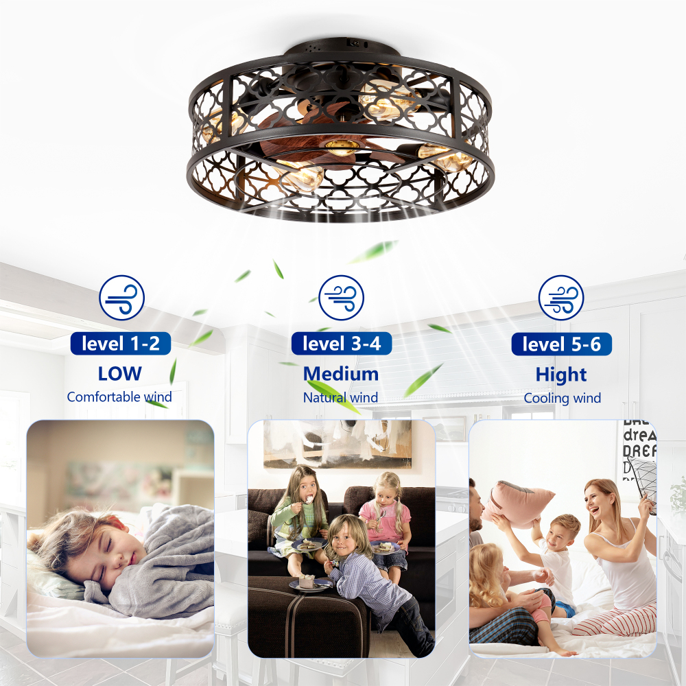 Flower shaped summer ceiling e - Decor Lighting Fans のレビューと価格