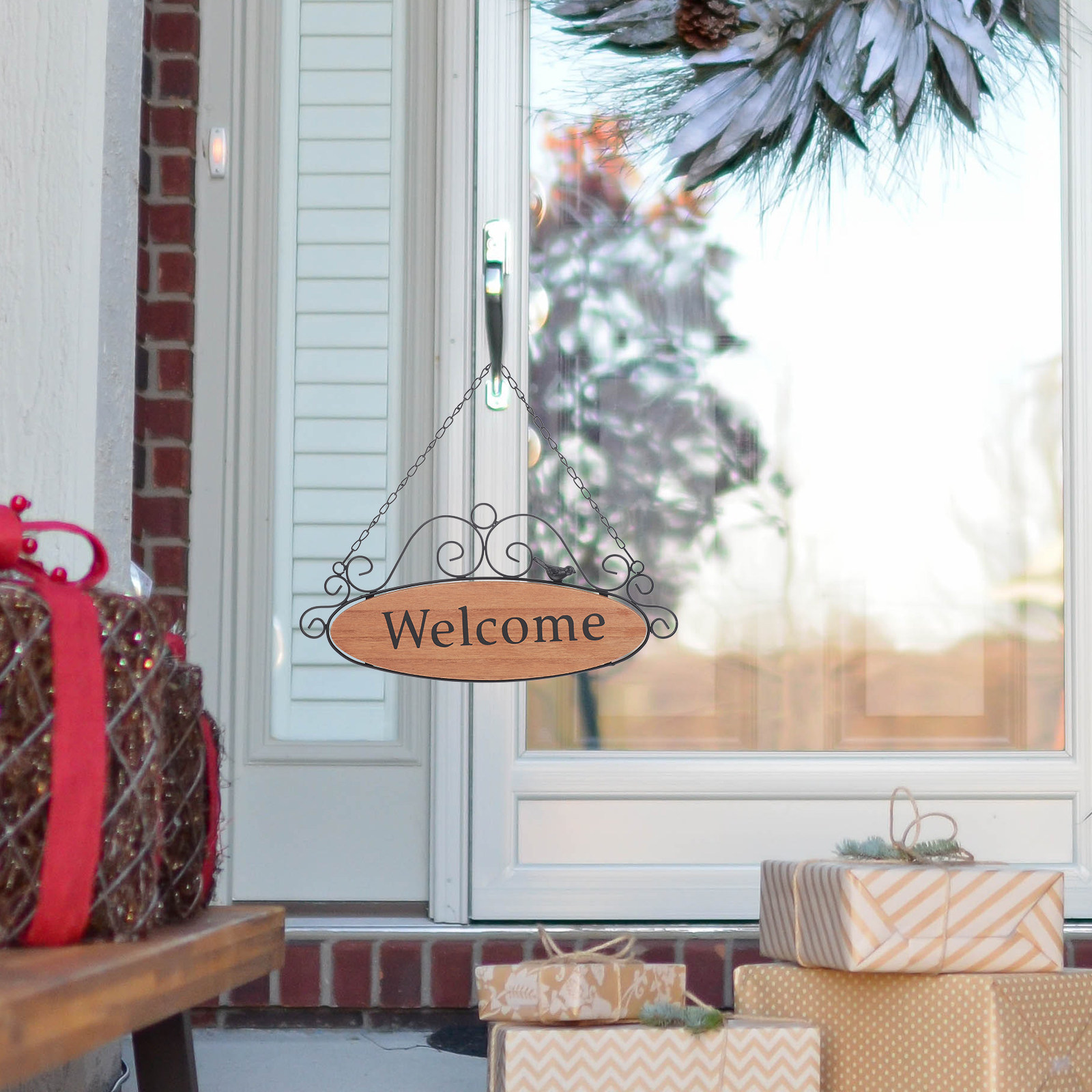 1Pcs Welcome Sign Door Hanger  - Restaurant Lighting Decoration のレビューと価格
