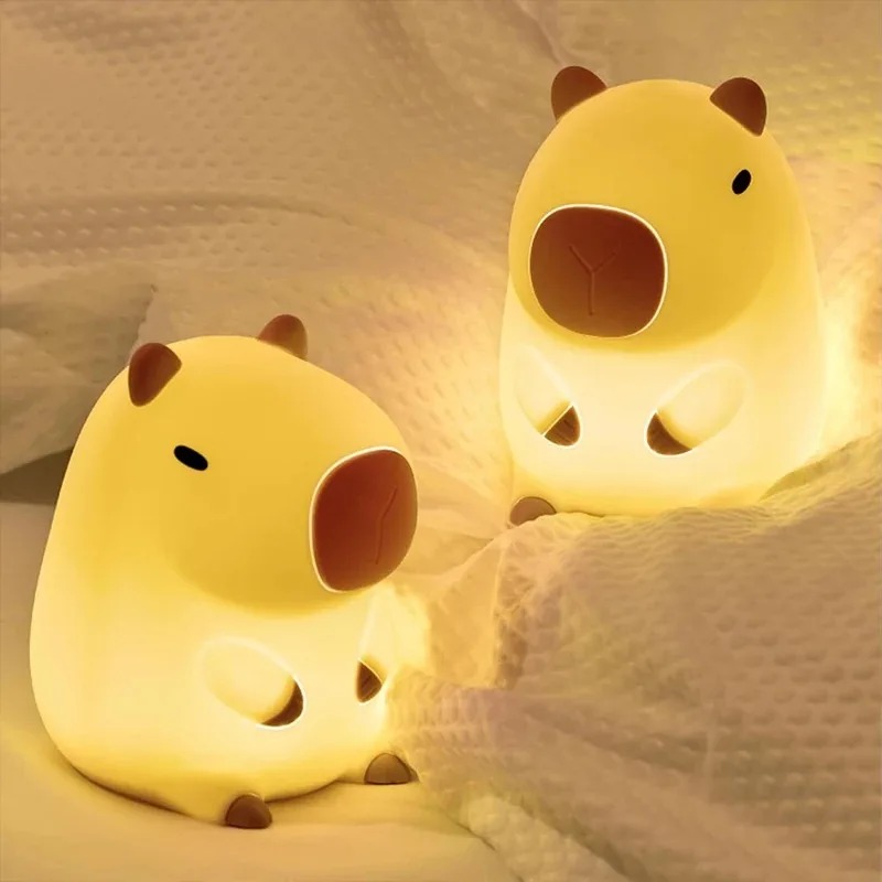 Cute Pet Capybara Night Light  - Lighting Room Decor Items のレビューと価格