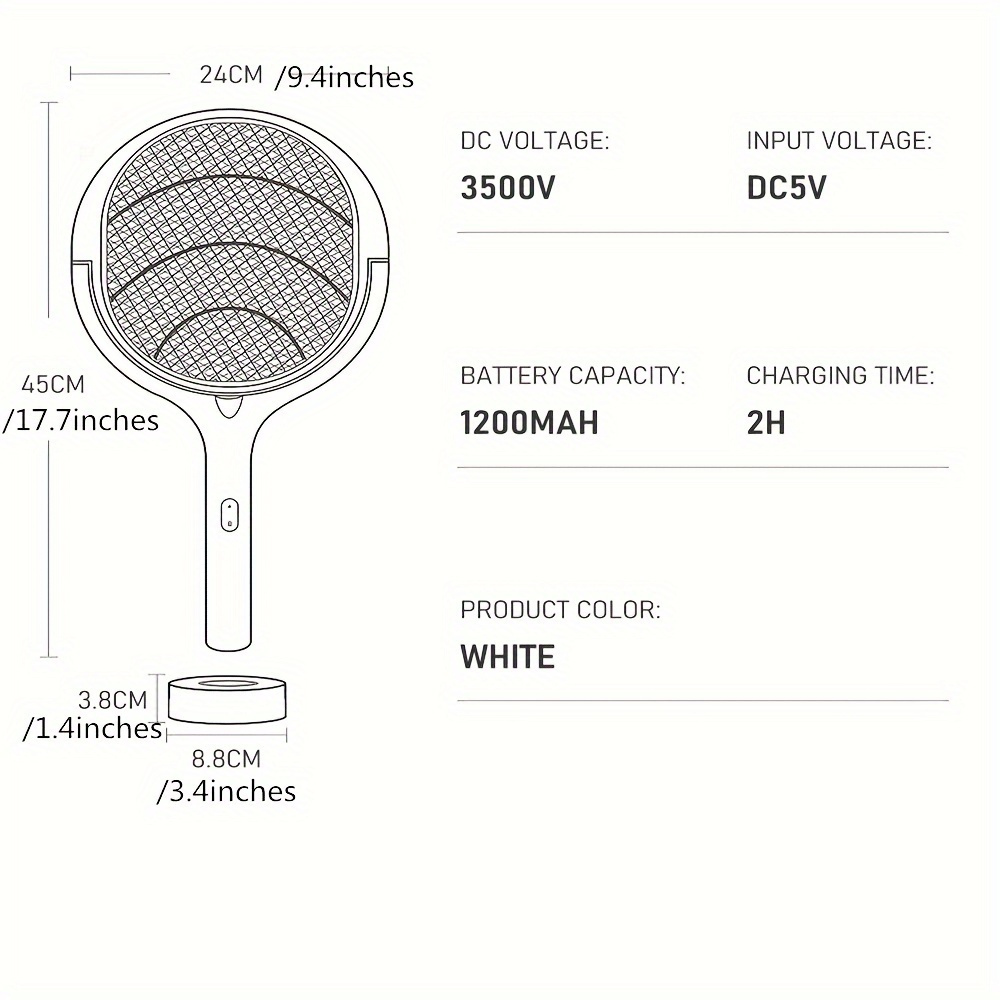90 Degree Rotatable Mosquito K - Restaurant Lighting Decoration のレビューと価格