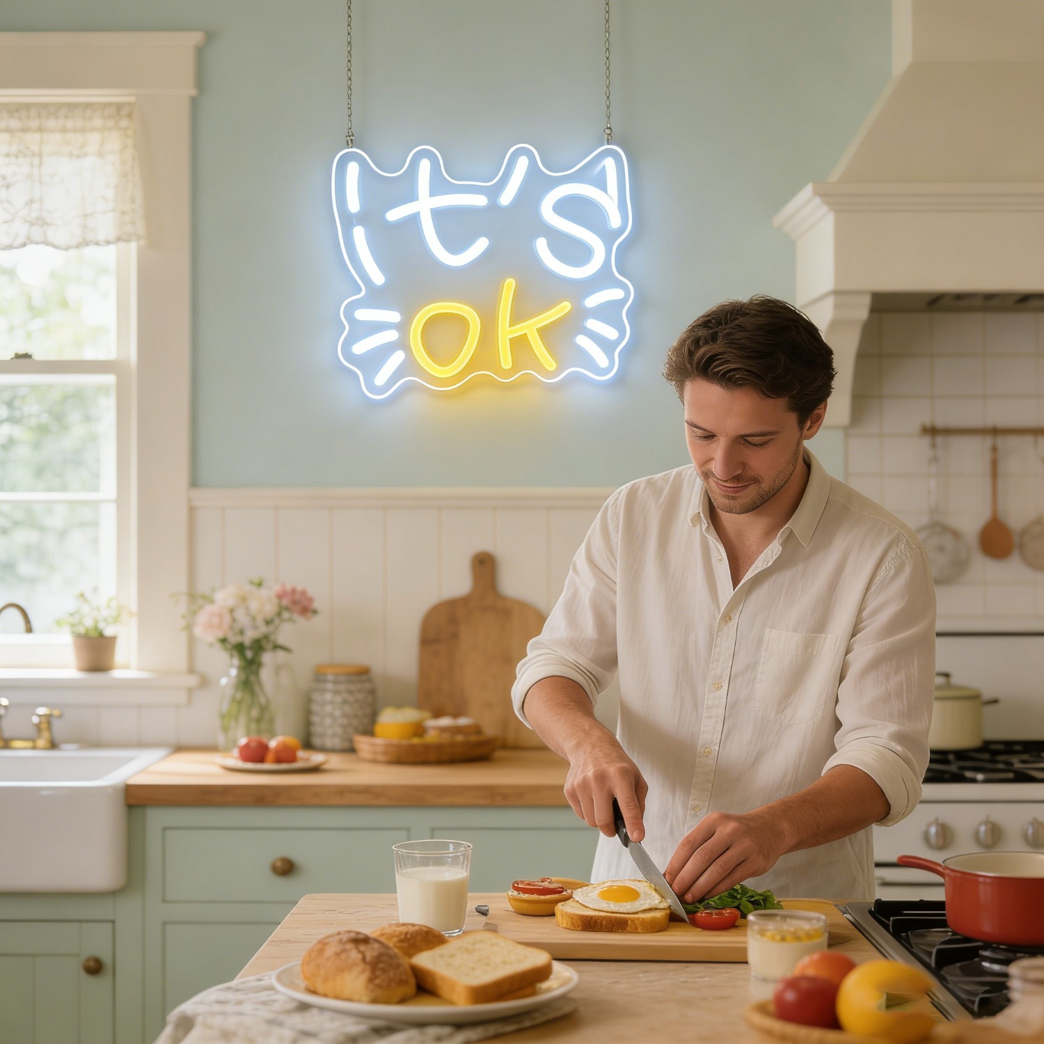 It's OK Neon Light Encouraging - Ok Lighting Decor のレビューと価格