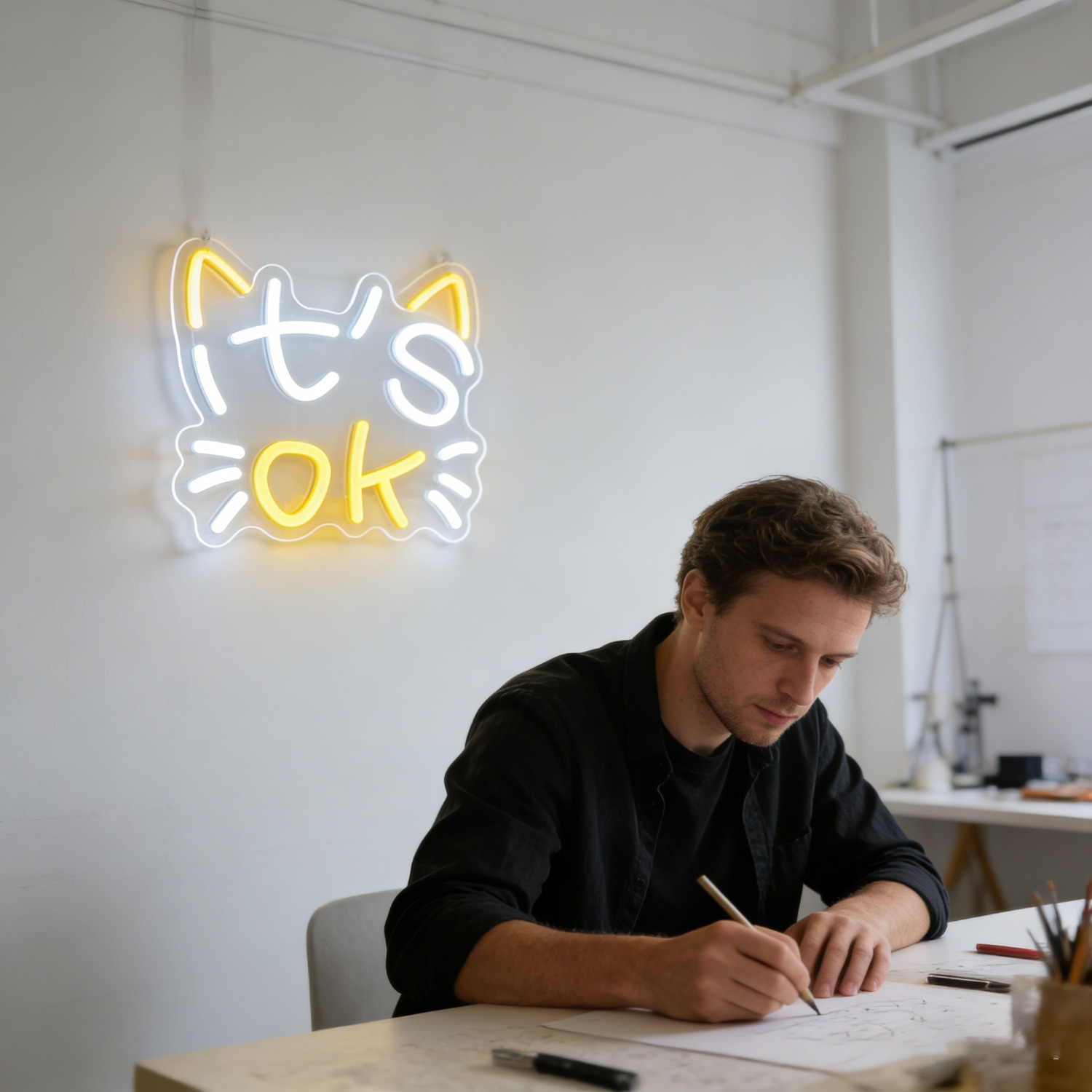 It's OK Neon Light Encouraging - Ok Lighting Decor のレビューと価格