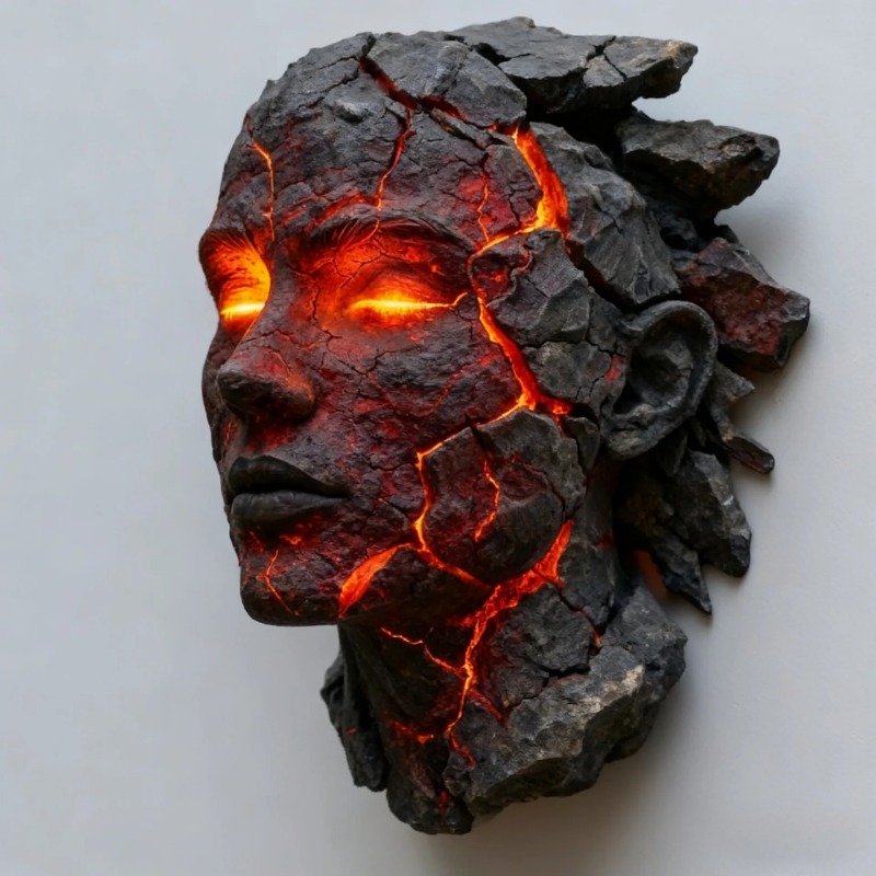 New Cracked Soul Wall Light Pe - Pendant Lighting Christmas Decor のレビューと価格