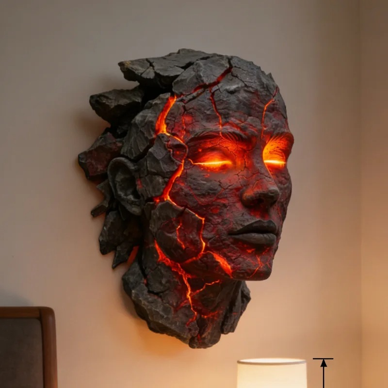 New Cracked Soul Wall Light Pe - Pendant Lighting Christmas Decor のレビューと価格