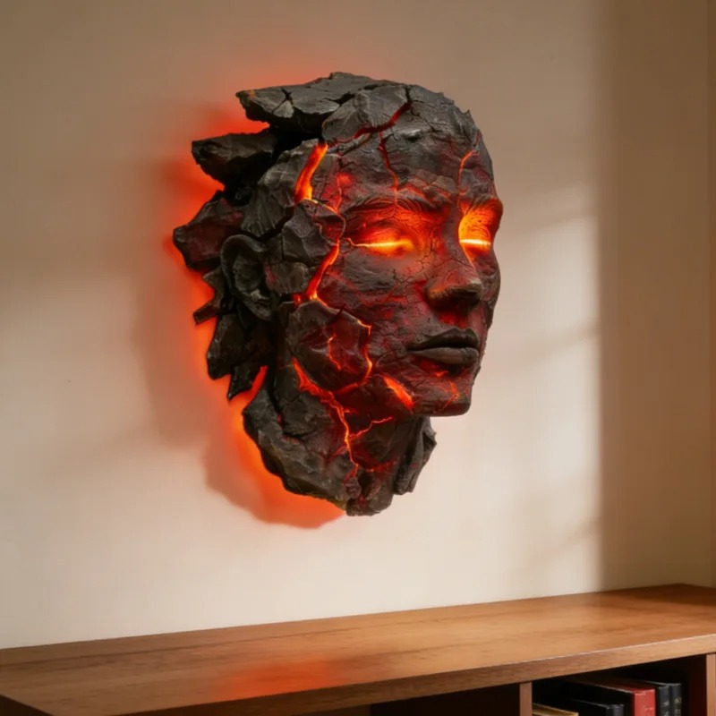 New Cracked Soul Wall Light Pe - Pendant Lighting Christmas Decor のレビューと価格