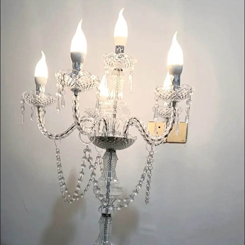 Modern Luxury Candle Lamps Wed - Lighting Decor Living Room のレビューと価格