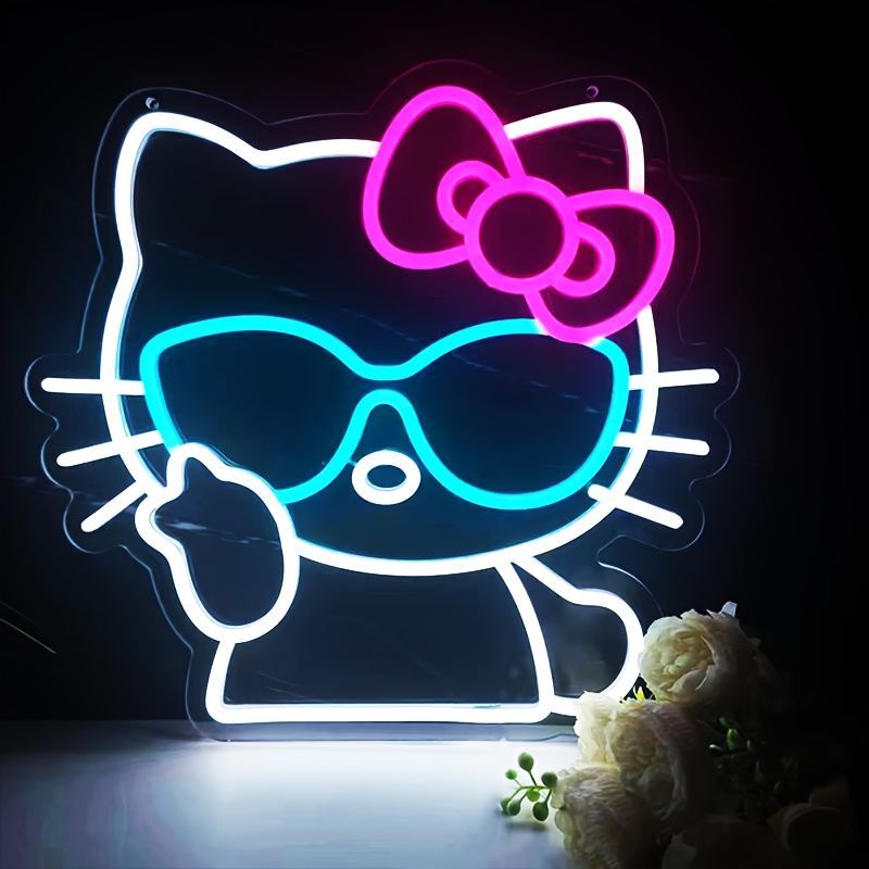 Hello Kitty LED Neon Light Bow - Lighting Room Decor Items のレビューと価格