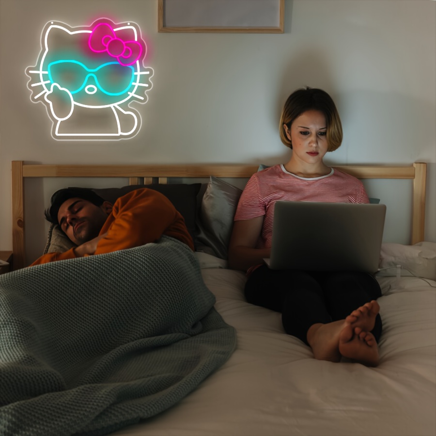 Hello Kitty LED Neon Light Bow - Lighting Room Decor Items のレビューと価格